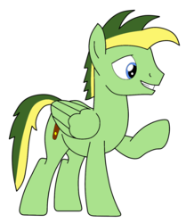 Size: 1004x1201 | Tagged: safe, artist:didgereethebrony, oc, oc only, oc:didgeree, pegasus, pony, blue eyes, cute, male, reupload, solo, stallion, updated, updated design, updated image