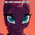 Size: 800x800 | Tagged: safe, edit, edited screencap, screencap, tempest shadow, pony, unicorn, g4, my little pony: the movie, broken horn, bronybait, bust, caption, cute, eye scar, horn, image macro, makeameme.org, scar, tempestbetes, text