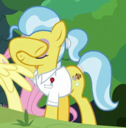 Size: 361x366 | Tagged: safe, screencap, doctor fauna, pony, fluttershy leans in, g4, cropped, solo focus