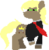 Size: 292x300 | Tagged: safe, artist:minus, derpibooru exclusive, oc, oc only, oc:perseus, earth pony, pony, clothes, daybreak island, earth pony oc, looking back, male, necktie, pixel art, shirt, simple background, solo, squint, stallion, transparent background