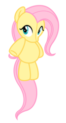 Size: 1625x3026 | Tagged: safe, artist:estories, fluttershy, pony, g4, female, plushie, simple background, solo, transparent background, vector