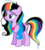 Size: 1696x1896 | Tagged: safe, artist:diamond-chiva, oc, oc only, oc:rainbow heart, pegasus, pony, female, mare, simple background, solo, transparent background