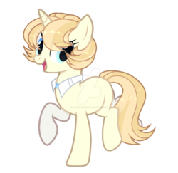 Size: 1280x1246 | Tagged: safe, artist:maddeadunicorn, oc, oc only, pony, unicorn, deviantart watermark, female, mare, obtrusive watermark, simple background, solo, transparent background, watermark