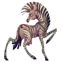 Size: 2500x2500 | Tagged: safe, alternate version, artist:sitaart, oc, oc only, oc:kitabu, pony, zebra, ponyfinder, clothes, dungeons and dragons, fantasy class, female, high res, loincloth, mare, nose piercing, nose ring, orange eyes, pathfinder, pen and paper rpg, piercing, rpg, signature, simple background, solo, transparent background, wizard, writing, zebra oc