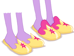 Size: 3264x2448 | Tagged: safe, twilight sparkle, human, equestria girls, g4, clothes, coronation, coronation dress, cutie mark, dress, feet, female, gold, high res, hoof shoes, humanized, legs, pictures of legs, pony coloring, shoes, slippers, solo