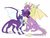 Size: 2048x1544 | Tagged: safe, rarity, spike, dragon, g4, crossover, cynder, cynderity, cynderspike, dragoness, dragonified, duo, eyes closed, female, fusion, male, older, older spike, quadrupedal spike, raridragon, ship:sparity, shipping, simple background, species swap, spykero, spynder, spyro the dragon, spyro the dragon (series), straight, the legend of spyro, white background, winged spike, wings