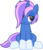 Size: 1803x2074 | Tagged: safe, artist:lightning stripe, derpibooru exclusive, oc, oc only, oc:everstar, pony, unicorn, g4, blue, blue coat, coat markings, dappled, eyelashes, female, freckles, front view, hair over one eye, horn, mare, purple eyes, purple hair, purple mane, show accurate, simple background, sitting, socks (coat markings), solo, transparent background