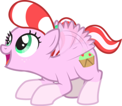 Size: 1825x1586 | Tagged: safe, artist:lightning stripe, derpibooru exclusive, oc, oc only, oc:misty mint, pegasus, pony, g4, clothes, coat markings, cutie mark, female, fluttering, freckles, green eyes, mare, open mouth, pink, ponytail, show accurate, simple background, socks (coat markings), solo, striped mane, transparent background, wings