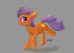 Size: 2656x1908 | Tagged: safe, artist:pucksterv, oc, oc only, earth pony, pony, female, glasses, simple background, solo
