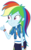 Size: 4837x7864 | Tagged: safe, artist:twilirity, rainbow dash, equestria girls, equestria girls specials, g4, my little pony equestria girls: better together, my little pony equestria girls: rollercoaster of friendship, absurd resolution, female, simple background, solo, thumbs up, transparent background, vector