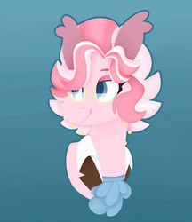 Size: 1024x1187 | Tagged: safe, artist:glowfangs, oc, oc only, earth pony, pony, bust, female, glasses, mare, portrait, solo