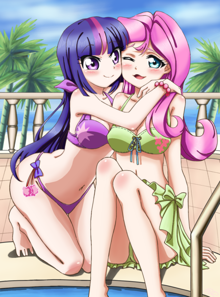 Hot Anime Lesbian