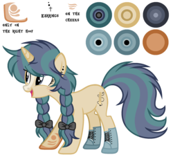 Size: 1704x1544 | Tagged: safe, artist:diamond-chiva, oc, oc only, oc:florence, pony, unicorn, clothes, female, mare, reference sheet, shoes, simple background, solo, transparent background
