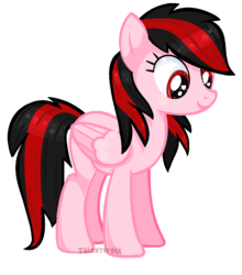 Size: 904x1026 | Tagged: safe, artist:talentspark, oc, oc only, oc:rainbow gamer, pegasus, pony, female, mare, simple background, solo, transparent background