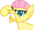 Size: 5000x4352 | Tagged: safe, artist:khel-thuzad, artist:misterdavey, fluttershy, pony, smile hd, g4, >:c, absurd resolution, angry, female, frown, green eyes, gritted teeth, imminent pain, looking at camera, out of character, perspective, pink mane, pink tail, render, simple background, solo, transparent background, wide eyes, wings