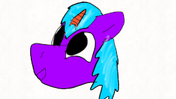 Size: 1280x720 | Tagged: safe, oc, oc only, pony, 1000 hours in ms paint, gif, non-animated gif, solo, user