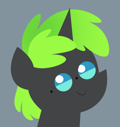 Size: 447x473 | Tagged: safe, artist:yaco, oc, oc only, pony, icon, male, simple background, smiling, solo, stallion