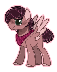 Size: 733x921 | Tagged: safe, artist:jxst-alexa, pegasus, pony, male, offspring, parent:daring do, parents:canon x oc, simple background, solo, stallion, transparent background