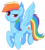 Size: 900x996 | Tagged: safe, artist:darkodraco, rainbow dash, pegasus, pony, g4, feathered wings, female, mare, obtrusive watermark, simple background, smiling, solo, spread wings, transparent background, watermark, wings