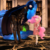 Size: 2000x2000 | Tagged: safe, artist:tahublade7, princess celestia, princess luna, alicorn, anthro, plantigrade anthro, g4, 3d, age regression, armor, book, cewestia, clothes, female, filly, filly celestia, fire, fireplace, hand on hip, high res, leaning forward, looking at each other, mary janes, pink-mane celestia, shoes, socks, warrior luna, younger