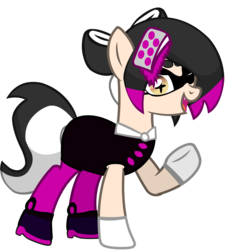 Size: 1435x1555 | Tagged: safe, artist:raindashesp, pony, callie, ponified, splatoon