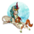 Size: 1474x1463 | Tagged: safe, artist:inuhoshi-to-darkpen, autumn blaze, rain shine, kirin, g4, sounds of silence, :p, awwtumn blaze, butt, cloven hooves, colored hooves, cute, duo, female, plot, prone, quadrupedal, shineabetes, silly, simple background, slit pupils, sploot, tongue out, transparent background