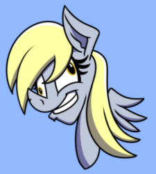 Size: 741x825 | Tagged: safe, artist:cowsrtasty, derpy hooves, pony, g4, bust, female, solo