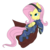 Size: 1524x1530 | Tagged: safe, artist:dragondaak, fluttershy, pegasus, pony, g4, cape, clothes, corrin, crossover, female, female corrin, fire emblem, fire emblem fates, gloves, headband, kamui (fire emblem), mare, nintendo, simple background, solo, super smash bros., transparent background