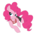 Size: 1402x1399 | Tagged: safe, artist:dragondaak, pinkie pie, earth pony, pony, g4, clothes, crossover, female, mare, nintendo, pants, simple background, solo, super smash bros., tank top, transparent background, wii fit, wii fit trainer