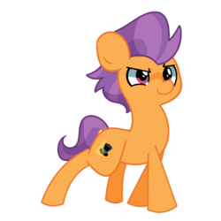 Size: 1200x1200 | Tagged: safe, artist:turtlefarminguy, tender taps, earth pony, pony, g4, on your marks, colt, foal, male, simple background, smiling, solo, transparent background