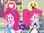 Size: 2048x1536 | Tagged: safe, pinkie pie, coinky-dink world, equestria girls, g4, my little pony equestria girls: better together, my little pony equestria girls: summertime shorts, the craft of cookies, apron, clothes, cute, diapinkes, facebook, facebook reactions, heart, heart hands, logo, server pinkie pie, wow