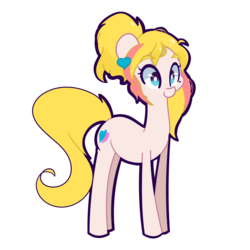 Size: 1280x1280 | Tagged: safe, artist:turtlefarminguy, oc, oc only, earth pony, pony, female, mare, simple background, smiling, solo, transparent background