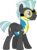 Size: 4417x6000 | Tagged: safe, artist:chainchomp2, thunderlane, pegasus, pony, g4, my little pony: friendship is magic, wonderbolts academy, absurd resolution, clothes, goggles, lead pony badge, male, simple background, solo, stallion, transparent background, uniform, vector, wonderbolt trainee uniform