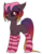 Size: 2176x2760 | Tagged: safe, artist:kxttponies, oc, oc only, oc:vixen, earth pony, pony, clothes, female, high res, horns, mare, simple background, socks, solo, striped socks, transparent background