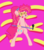 Size: 1280x1451 | Tagged: safe, artist:turtlefarminguy, pinkie pie, earth pony, pony, friendship through the ages, g4, 80s, abstract background, alternate hairstyle, bipedal, equestria girls ponified, female, mare, microphone, open mouth, ponified, shutter shades, solo, sunglasses