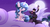 Size: 1262x674 | Tagged: safe, artist:sugaryicecreammlp, oc, oc only, oc:midnight star, oc:sparkdust knight, alicorn, bat pony, pony, cloud, female, male, mare, moon, night, oc x oc, shipping, stallion, straight, two toned wings