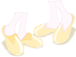 Size: 3264x2448 | Tagged: safe, princess celestia, human, g4, clothes, female, gold, high res, hoof shoes, humanized, legs, pictures of legs, pony coloring, shoes, slippers, solo