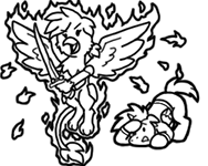 Size: 188x150 | Tagged: safe, artist:crazyperson, oc, oc:valkyrie bloodtail, griffon, pony, unicorn, fallout equestria, fallout equestria: commonwealth, black and white, duo, fanfic art, generic pony, grayscale, monochrome, picture for breezies, simple background, transparent background