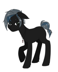 Size: 800x1000 | Tagged: safe, artist:astriax, oc, oc only, oc:blackwater, earth pony, pony, male, simple background, solo, stallion, transparent background