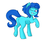 Size: 1029x845 | Tagged: safe, artist:haruhi-il, earth pony, gem (race), gem pony, pony, butt, female, gem, lapis lazuli, lapis lazuli (steven universe), mare, plot, ponified, solo, steven universe