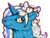 Size: 401x305 | Tagged: safe, artist:mudleaf75, oc, oc:fleurbelle, alicorn, pony, alicorn oc, bow, female, hair bow, mare, pixel art, ribbon, solo, yellow eyes