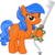 Size: 2454x2443 | Tagged: safe, artist:vector-brony, oc, oc only, oc:secret dreamer, earth pony, pony, crossover, disney, female, freckles, high res, hoof hold, keyblade, kingdom hearts, looking at you, simple background, solo, transparent background, video game crossover