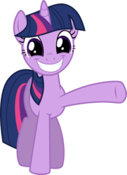 Size: 2481x3425 | Tagged: safe, artist:tomfraggle, twilight sparkle, pony, unicorn, dragon quest, g4, female, high res, looking at you, mare, simple background, smile and wave, smiling, solo, transparent background, unicorn twilight, vector, waving