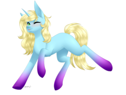Size: 2757x2085 | Tagged: safe, artist:ohhoneybee, oc, oc only, oc:rivia, pony, unicorn, female, high res, mare, simple background, solo, transparent background