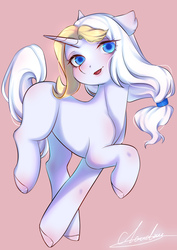 Size: 2480x3508 | Tagged: safe, artist:夏米, oc, pony, unicorn, commission, high res