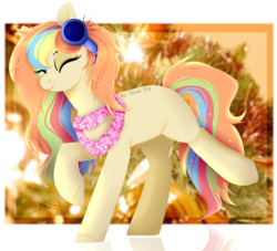 Size: 1207x1094 | Tagged: safe, artist:cloud-fly, oc, oc only, earth pony, pony, female, headphones, mare, rainbow hair, reflection, simple background, solo, transparent background