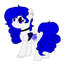 Size: 1024x1024 | Tagged: safe, artist:seaswirls, oc, oc only, oc:sea swirls, pegasus, pony, female, mare, simple background, solo, transparent background, two toned wings