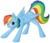 Size: 1000x854 | Tagged: safe, artist:wolfypon, rainbow dash, pegasus, pony, g4, backwards cutie mark, female, looking at you, mare, simple background, smiling, solo, transparent background