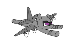 Size: 1346x916 | Tagged: safe, artist:pencil bolt, oc, oc only, oc:explosive angel, original species, plane pony, pony, ac-130, flying, lockheed corporation, male, plane