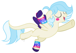 Size: 1280x892 | Tagged: safe, artist:mintoria, oc, oc only, oc:circus candy, pegasus, pony, female, mare, show accurate, simple background, solo, transparent background